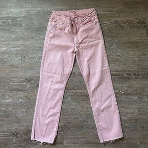 Women’s Mother Light Pink Mid Rise 26 Jeans